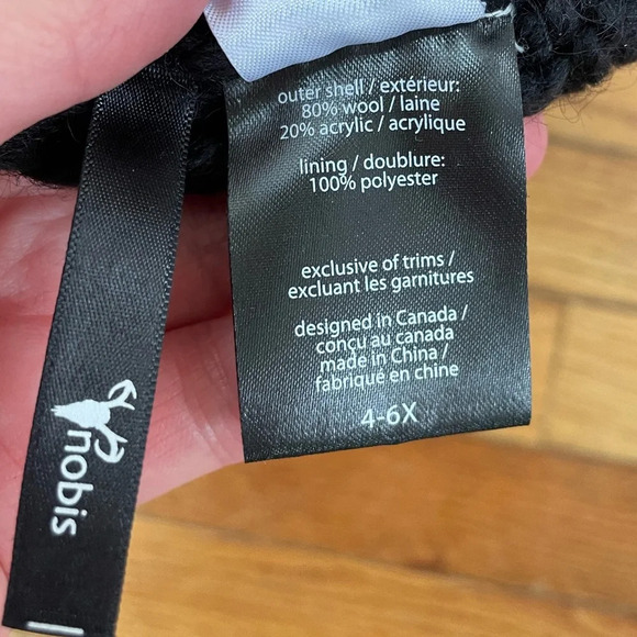 Nobis Wool Blend Cable Knit Toque - Picture 3 of 6